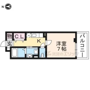 マトカ伏見稲荷【2階】の間取り