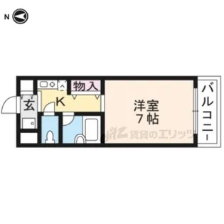 アローフィールドTUDOI【403号室】の間取り