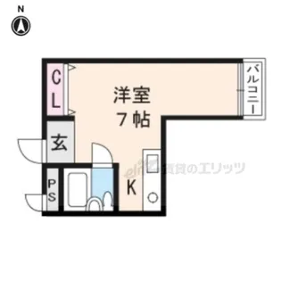 長岡プラザ【3階】の間取り