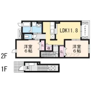 グランコート?【2階】の間取り