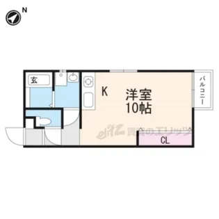 レフレール秋葉【103号室】の間取り