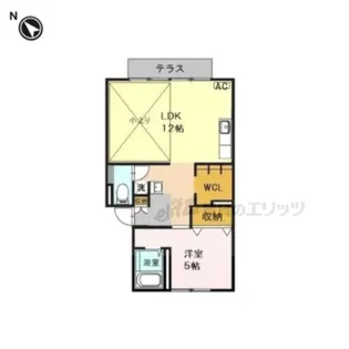メゾンふじ?【1階】の間取り