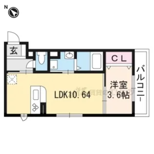 Grand Estate【1階】の間取り