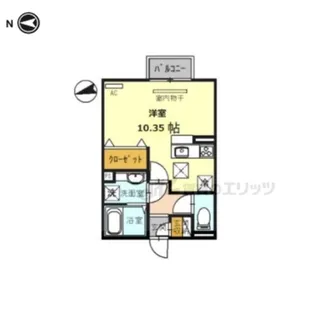 ドリームメゾンHYS【1階】の間取り