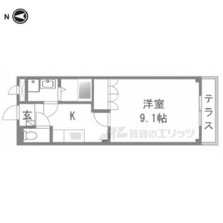 昴【1階】の間取り