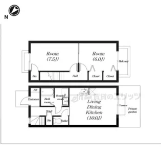 ラ・マナージュ守山A【5号室】の間取り