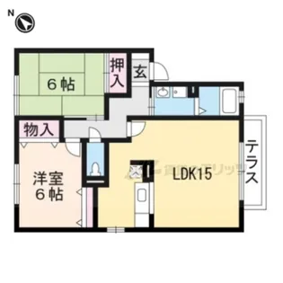 セジュールならやま?【1階】の間取り