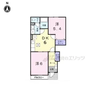 サニーヴィラ【1階】の間取り