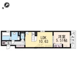 Sejour Miriiy【1階】の間取り