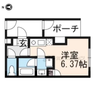 インサイトプラス山科駅西【1階】の間取り