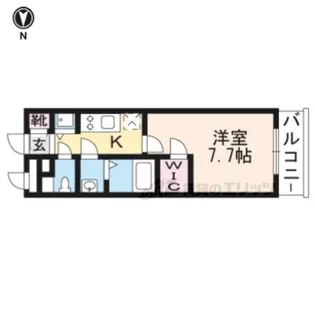 エスプレイス京都駅ウエスト【5階】の間取り