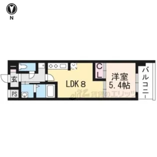 LaMaisonKuramaguchi【2階】の間取り