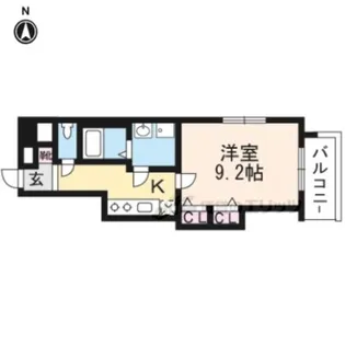 メゾン・コパン【4階】の間取り