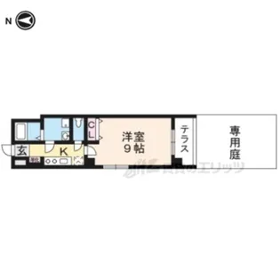 メゾン・マロン【1-B号室】の間取り