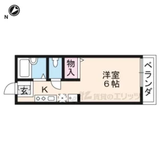 アービーハイツ?【B205号室】の間取り