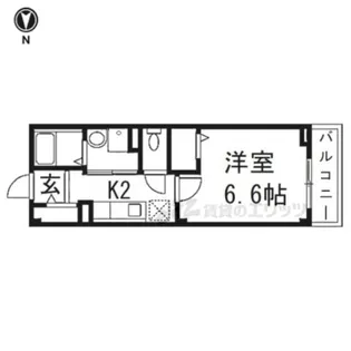 ドゥーエ コーキ【2階】の間取り