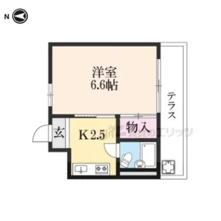 カ・リオベッロ【1階】の間取り