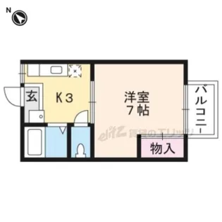 ビューティパレス【1階】の間取り