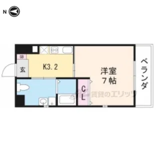 ヴァレーゼ【2階】の間取り