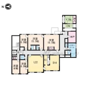 葵橋住宅【2F号室】の間取り
