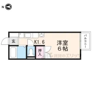 ヴァン メゾン【101号室】の間取り