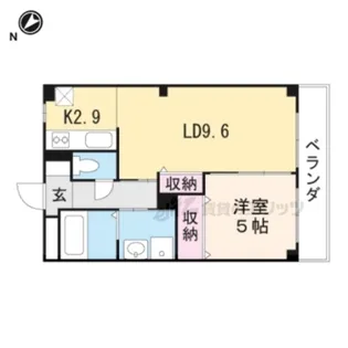 メゾン・ド・アンジュ【1階】の間取り