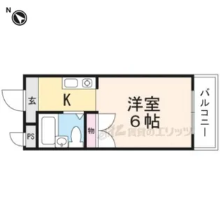 S・H星ヶ丘ハイツ【2階】の間取り