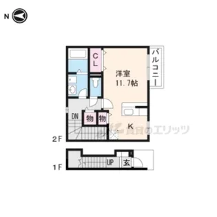 ルーステララ【2階】の間取り