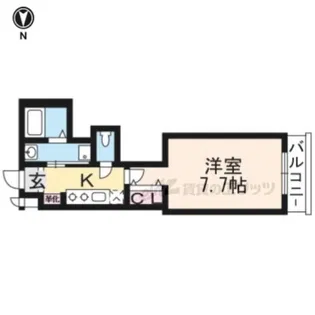 メゾン・メルシー【3-E号室】の間取り