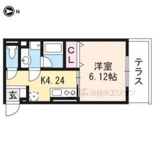 グランドペアランス【1階】の間取り