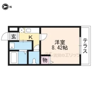 Rilassa APM【405号室】の間取り
