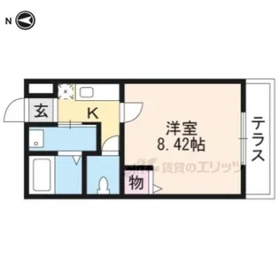 Rilassa APM【302号室】の間取り