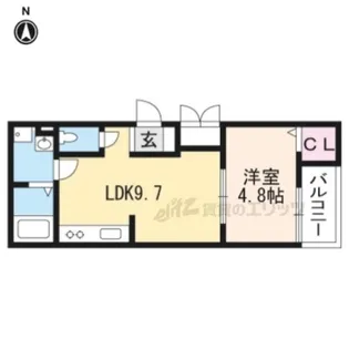 シェリール【301号室】の間取り