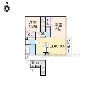 Y´s court横田【2階】の間取り