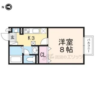 タイガーデンMATSUI【2階】の間取り