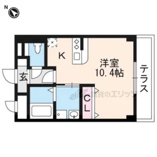 辻が花【1階】の間取り