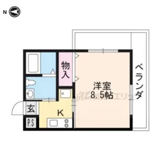 クレア ラ・クーオ【3階】の間取り