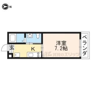 クレア ラ・クーオ【3階】の間取り