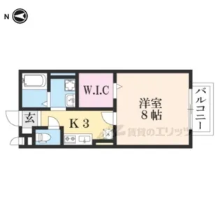 アゼリア【105号室】の間取り