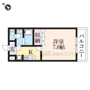 アビエス?【205号室】の間取り