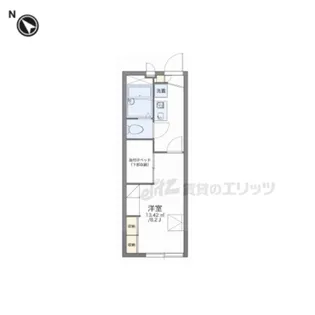 レオパレスコーポコタニ【205号室】の間取り