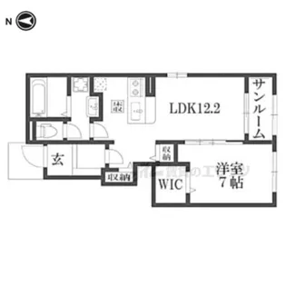 グランヴィア K【1階】の間取り