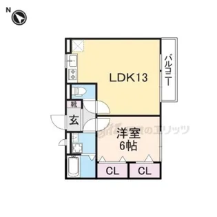 プランドール・カーサ【2階】の間取り