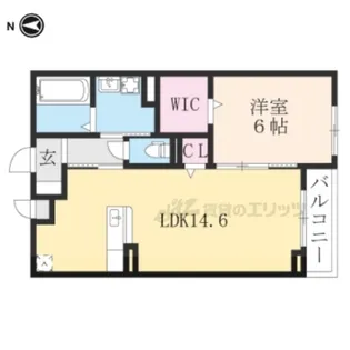 グランディオ【1階】の間取り