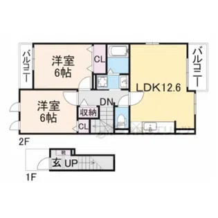 サンシャイン?【2階】の間取り