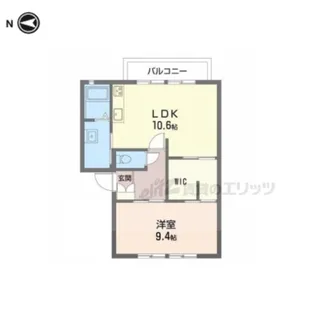グリーンヴィラ水内?【2階】の間取り