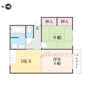 さくらハイツ【2階】の間取り