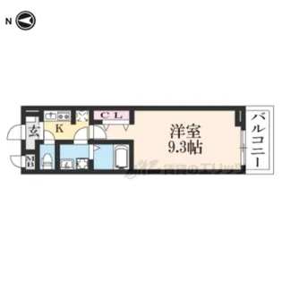 キャッスル アイ.オー【2階】の間取り