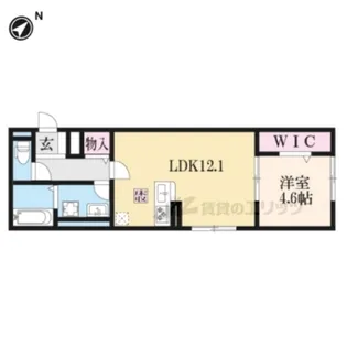 SPARSA【1階】の間取り