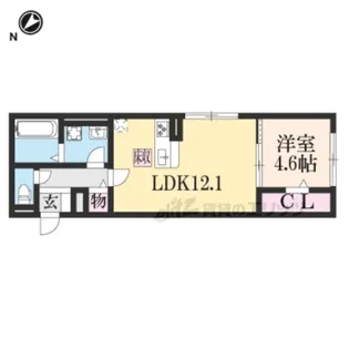 SPARSA(スパサ)【1階】の間取り